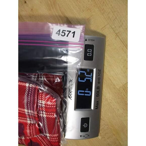 Only Necessities Womens Size L Red Plaid Sleeveless Button-Down Tunic Top - Picture 11 of 11